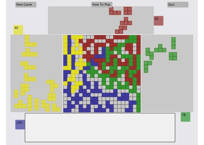 Blokus – screenshot 1
