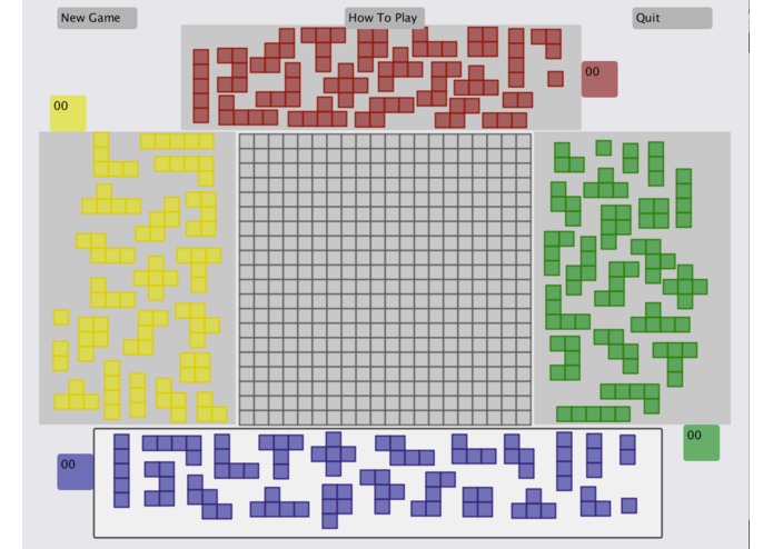 Blokus – screenshot 2