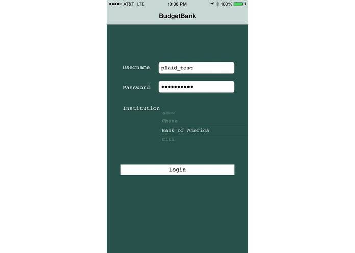BudgetBank – screenshot 1