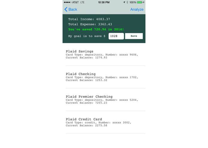 BudgetBank – screenshot 3