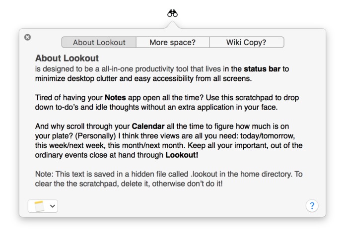 Lookout – screenshot 1
