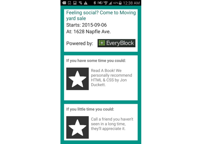 BookMeUp – screenshot 1