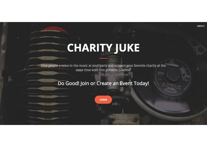 CharityJuke – screenshot 1