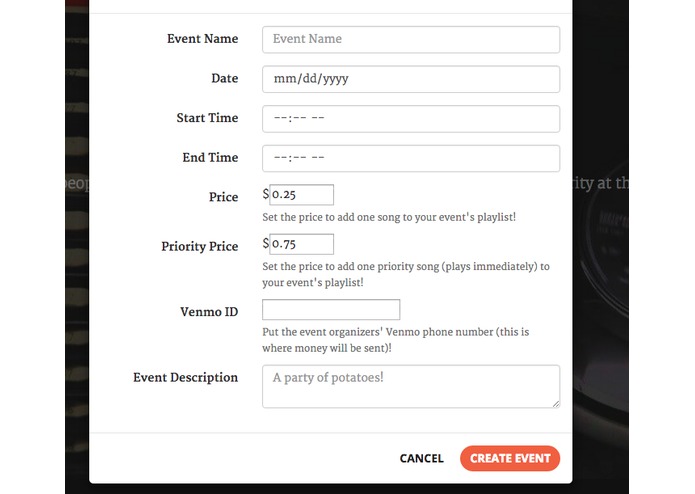 CharityJuke – screenshot 3