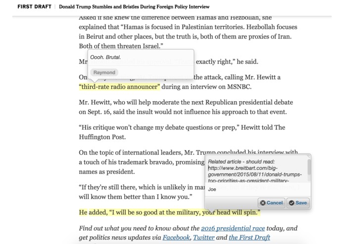 Comment++ – screenshot 1