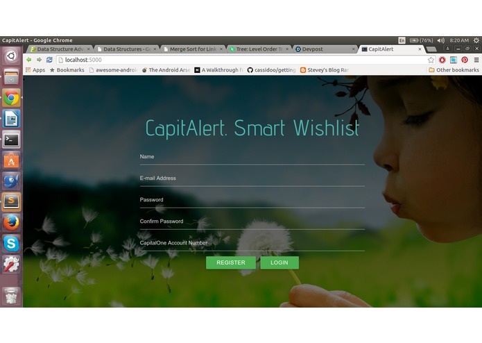 CapitAlert – screenshot 1