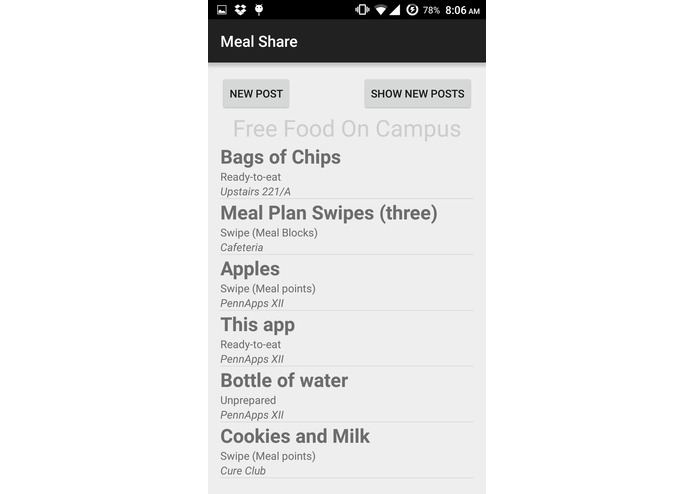 Meal Share – screenshot 3