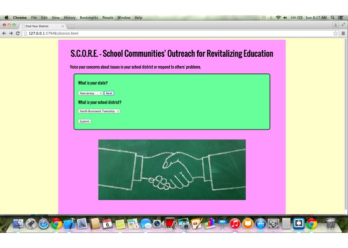 SCORE – screenshot 1