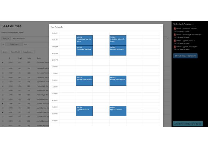 SeaCourses – screenshot 4