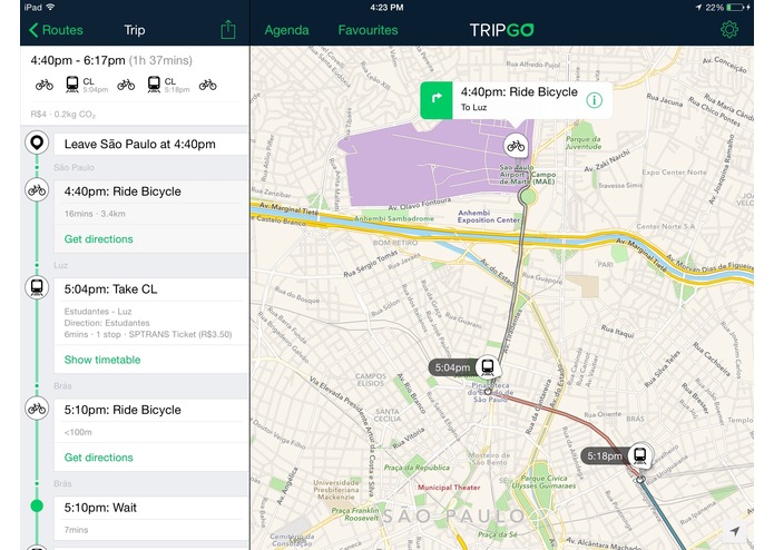 TripGo in São Paulo – screenshot 12
