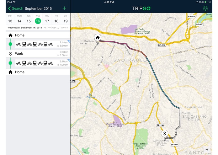 TripGo in São Paulo – screenshot 17