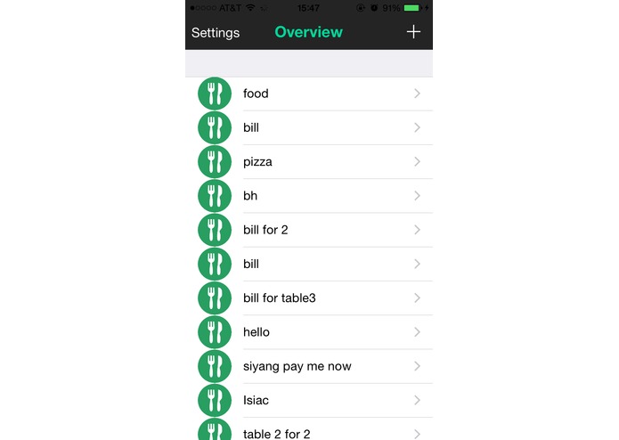 CheckPlease – screenshot 2