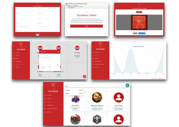 Touchbase – screenshot 1
