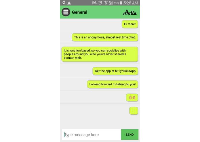 Holla – screenshot 1