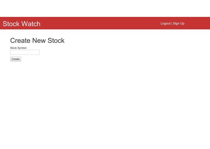 Stock Watch – screenshot 2
