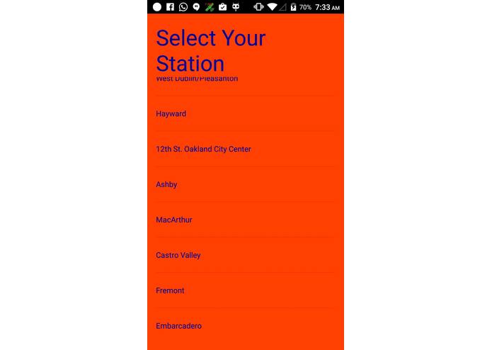 Transit Alarm – screenshot 2