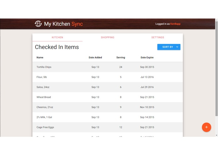 My Kitchen Sync – screenshot 5