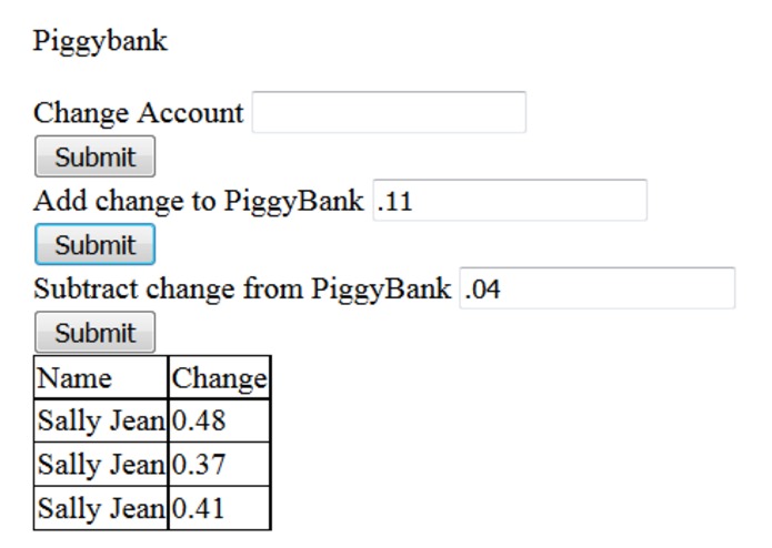 PiggyBank – screenshot 2