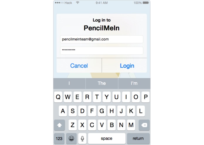 PencilMeIn – screenshot 3