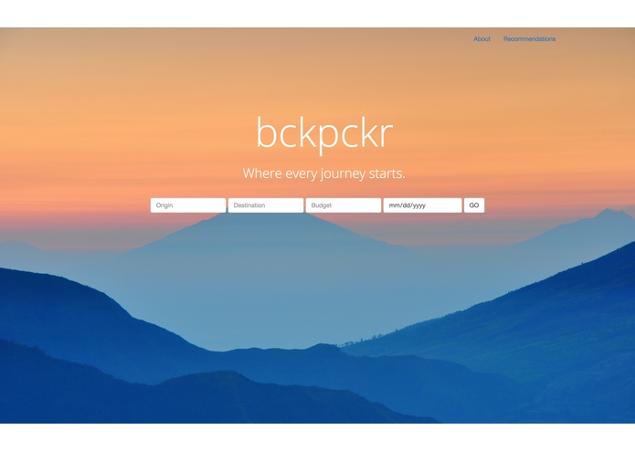 bckpckr – screenshot 1