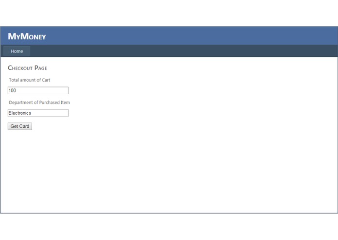 MyMoney – screenshot 1