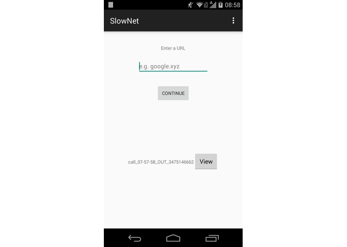SlowNet – screenshot 1