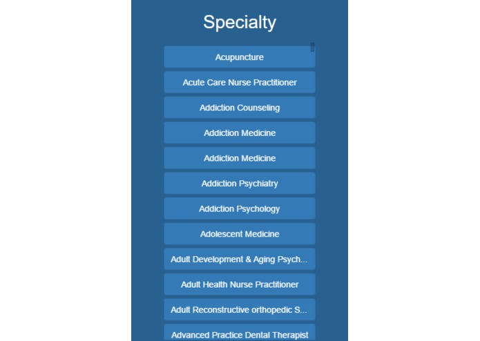 DoctorPedia – screenshot 1