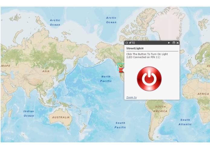 Street Light Map: Controlling Street Lights using maps – screenshot 2