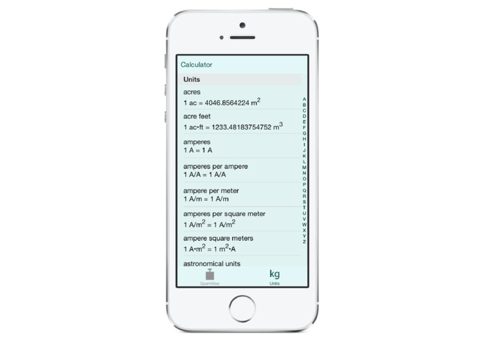 PhySyCalc – screenshot 3
