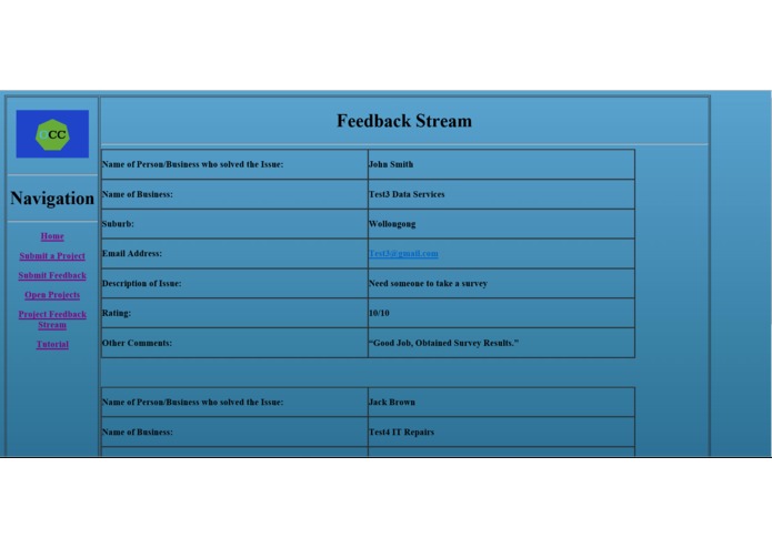 Online Community Collaboration (OCC) – screenshot 1