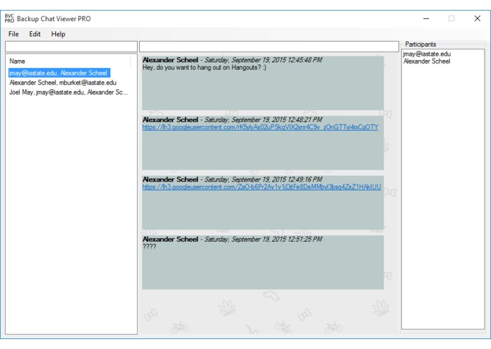 Backup Chat Viewer – screenshot 4