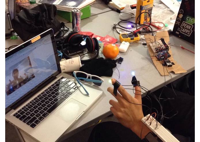 Finger Lights Web Interface – screenshot 1