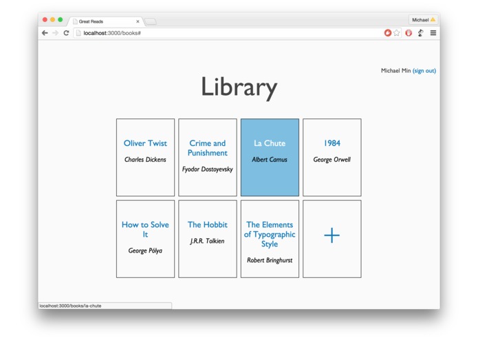 Great Reads – screenshot 2