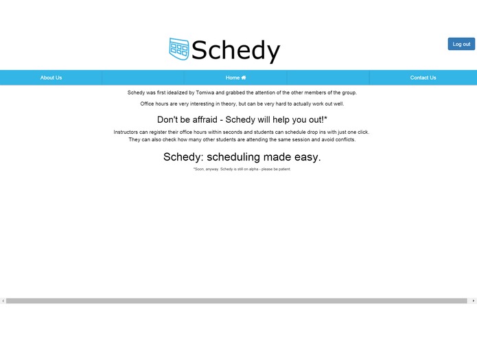 Schedy – screenshot 1