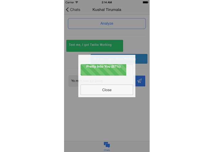 IBMessenger – screenshot 3