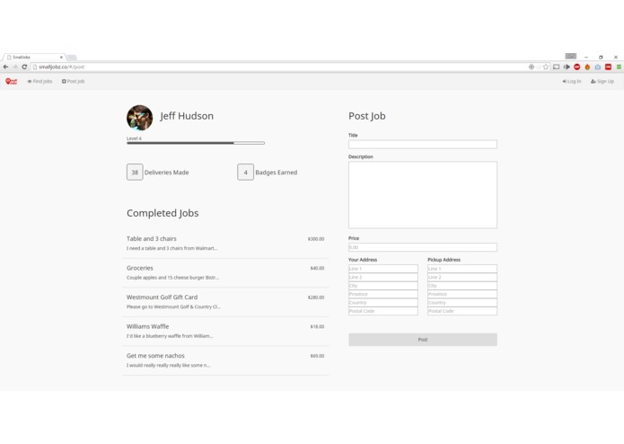 SmallJobz – screenshot 2