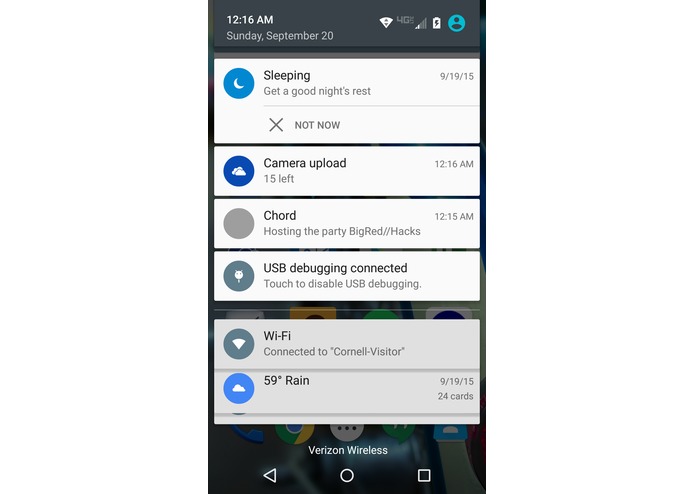Chord for Android – screenshot 3