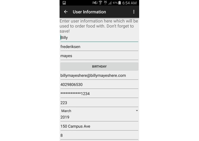 FeedMe – screenshot 3