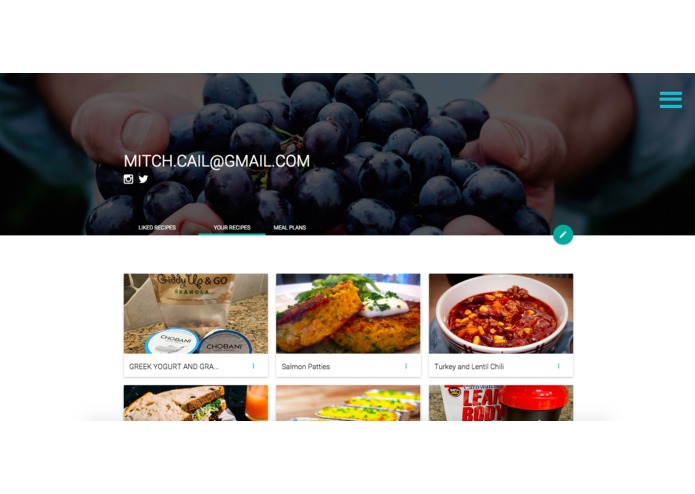 Poodle, the automatic nutrition plan builder  – screenshot 5