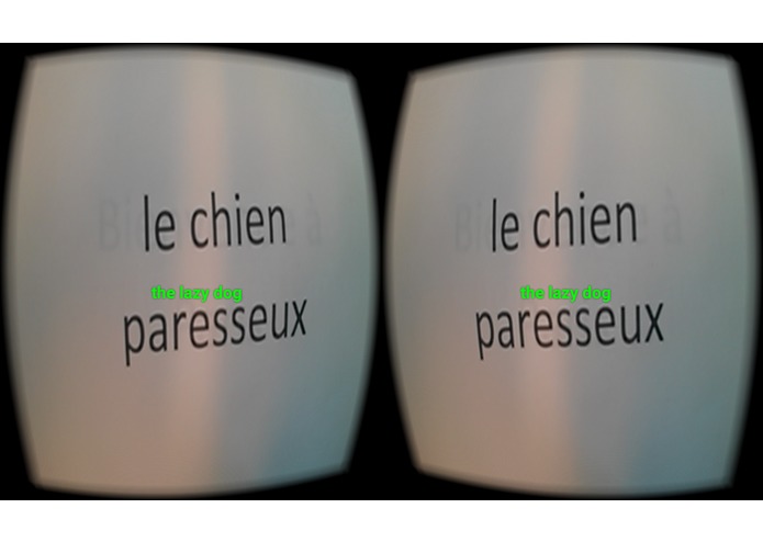 CardboardTranslate – screenshot 2