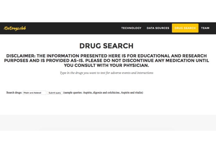 What am I Taking? -  a drug safety information portal – screenshot 4