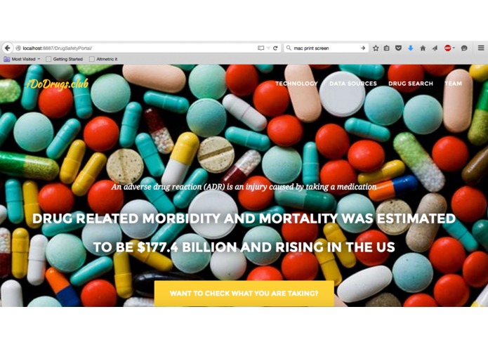 What am I Taking? -  a drug safety information portal – screenshot 1