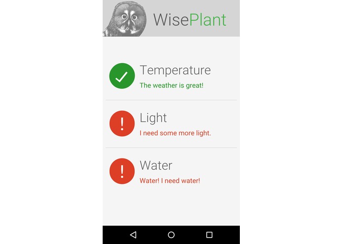 WisePlant – screenshot 1