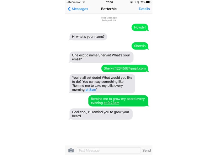 BetterMe – screenshot 1