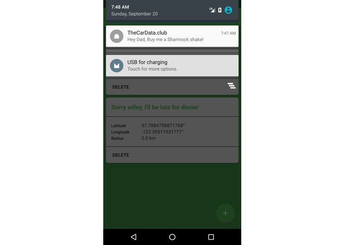 CarDataIFTT – screenshot 5