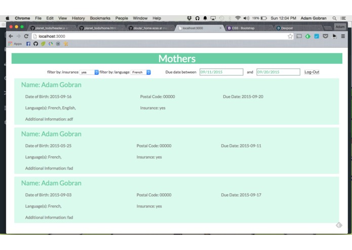 doula – screenshot 1