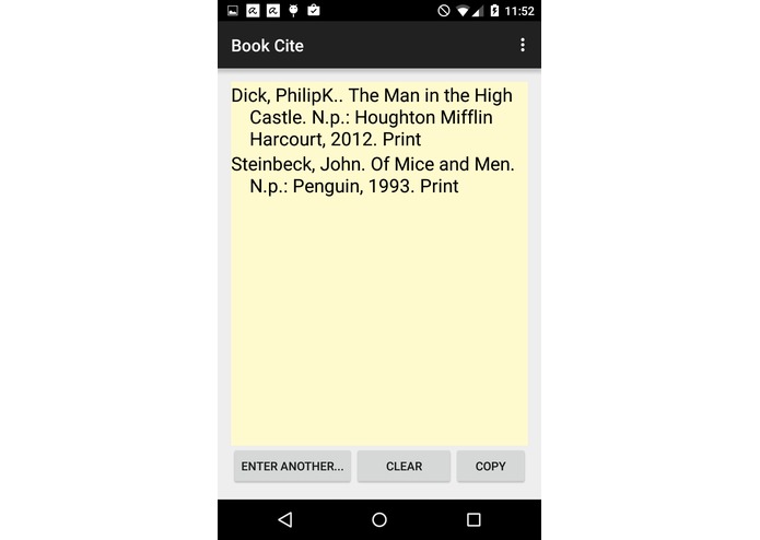 Librocite – screenshot 1