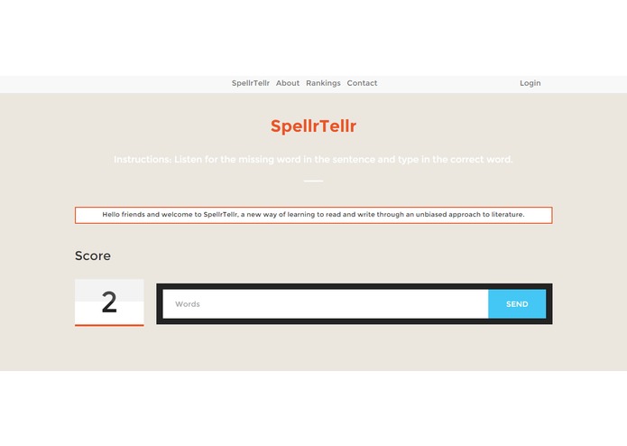 SpellrTellr – screenshot 2