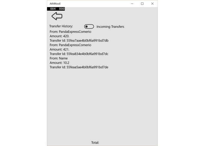 AthMovil Windows – screenshot 5