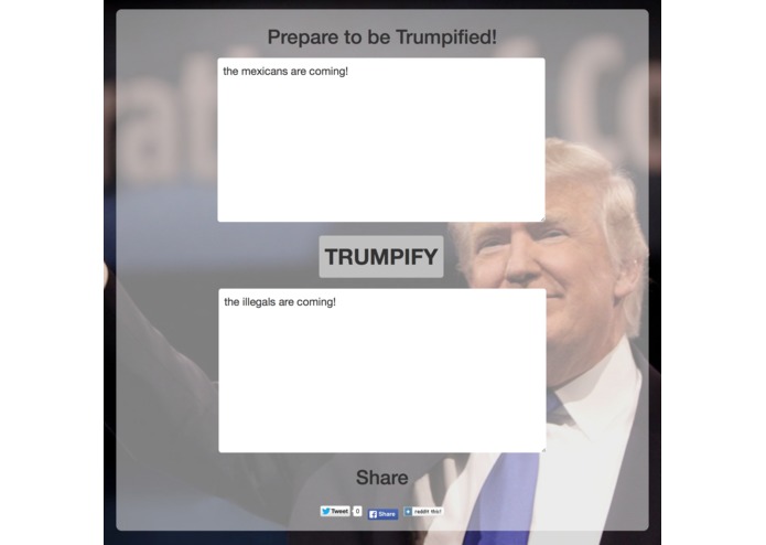 trumpify – screenshot 1